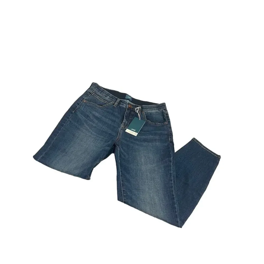 NWT! Jag Jeans Women's‎ Cecilia Mid Rise Skinny Jeans BLUE 14